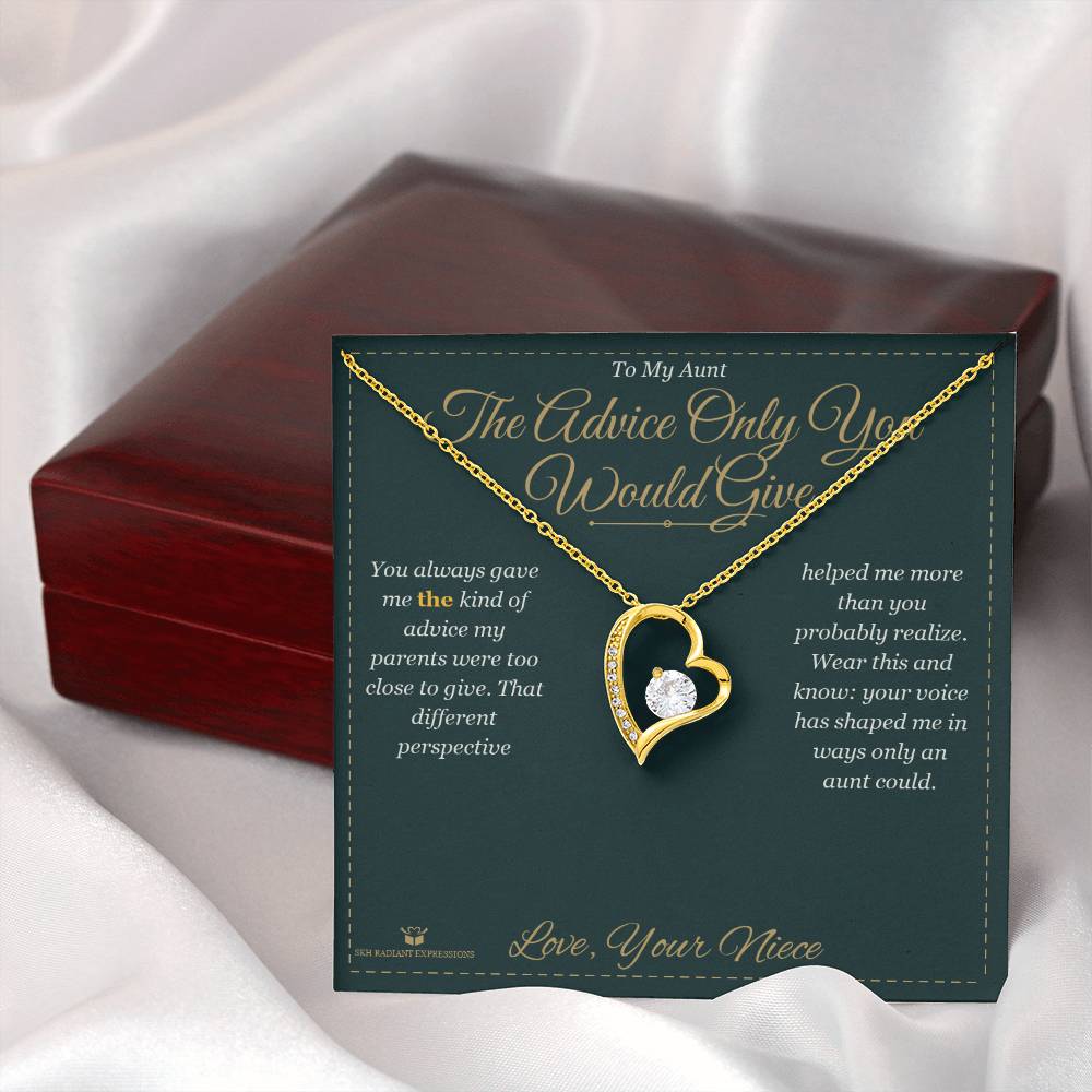Best forever love necklace for aunt 2026