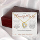 The Broken Road That Led to You - Forever Love Necklace for Wife