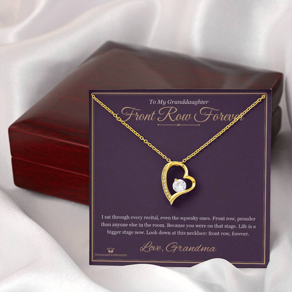 Front Row Forever - Forever Love Necklace for Granddaughter