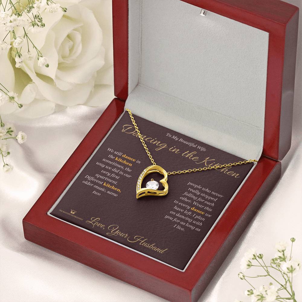 Dancing in the Kitchen - Forever Love Necklace for Wife
