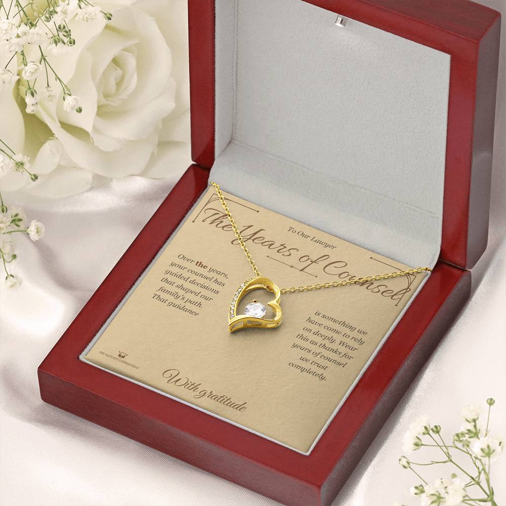 Best forever love necklace for lawyer 2026