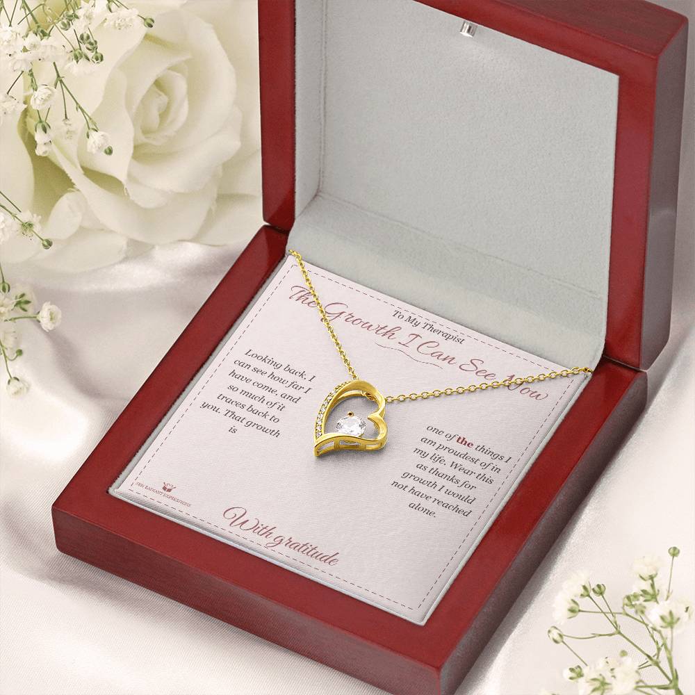 Best forever love necklace for therapist 2026