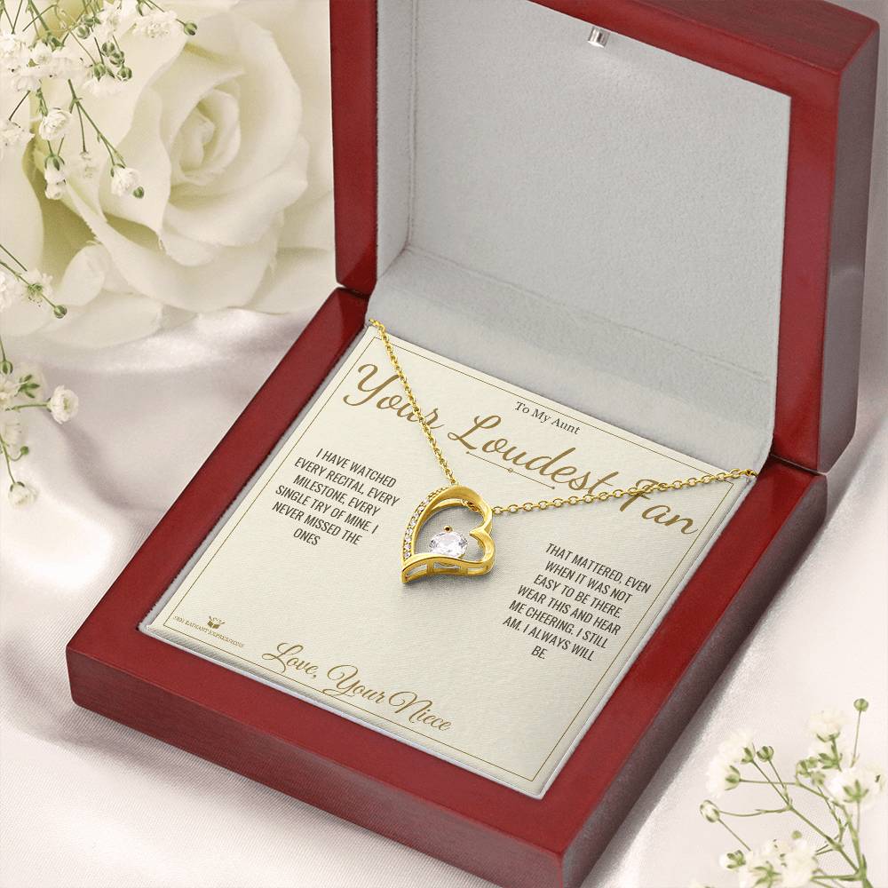 Best forever love necklace for aunt 2026